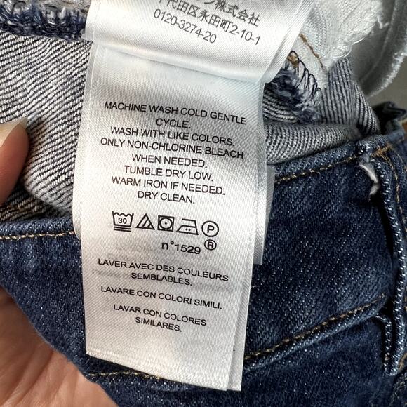 Ralph Lauren Black Label Jeans Womens 12 Straight Leg Dark Wash - Picture 9 of 9